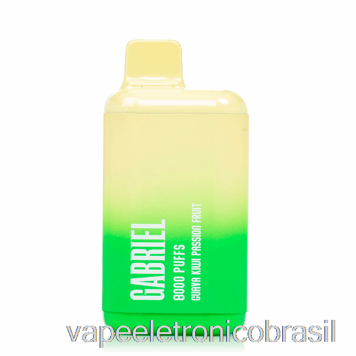 Vape Eletrônico Uwell Gabriel Bf8000 Descartável Goiaba Kiwi Maracujá